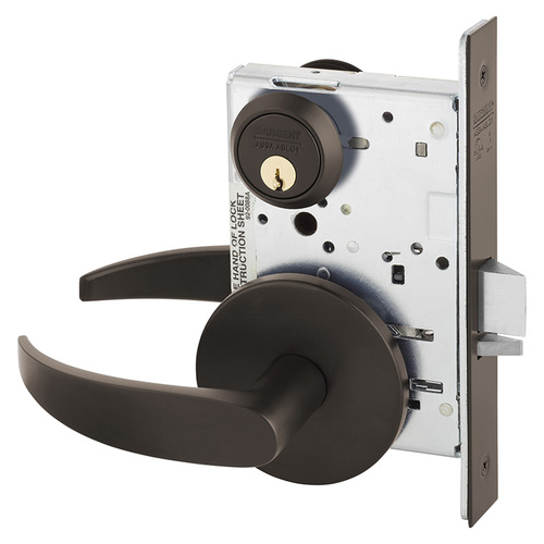 Manufacturing Mortise Lock Dark Oxidized Bronze