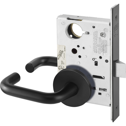 Manufacturing Mortise Lock Black Suede Powder Coat