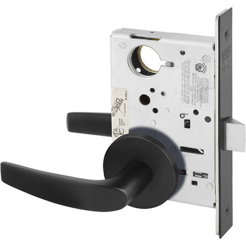 Manufacturing Mortise Lock Black Suede Powder Coat