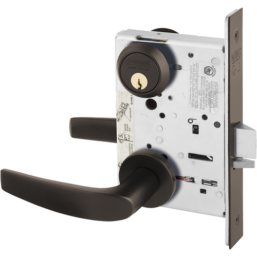 Manufacturing Mortise Lock Dark Oxidized Bronze