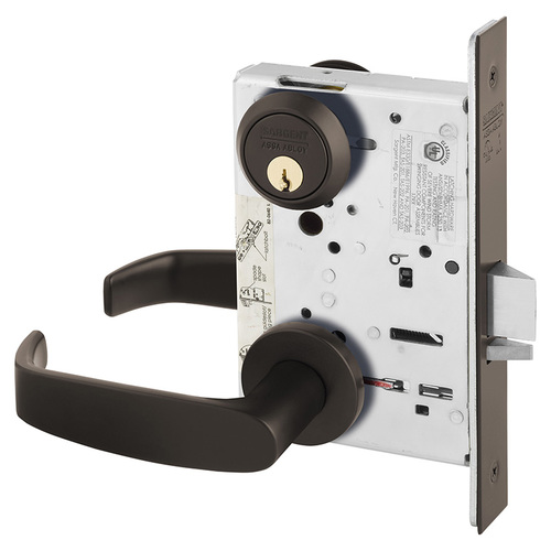 Manufacturing Mortise Lock Dark Oxidized Bronze