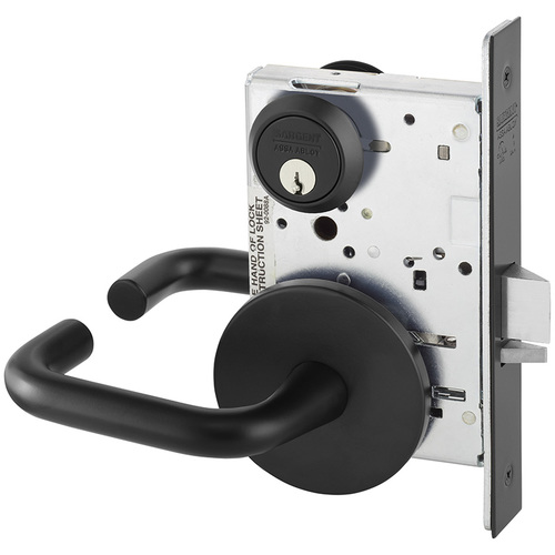 Manufacturing Mortise Lock Black Suede Powder Coat