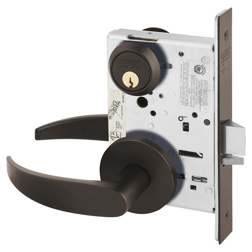 Manufacturing Mortise Lock Dark Oxidized Bronze