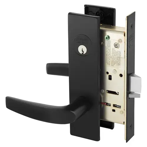 Manufacturing Mortise Lock Black Suede Powder Coat