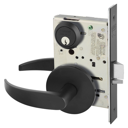 Manufacturing Mortise Lock Black Suede Powder Coat