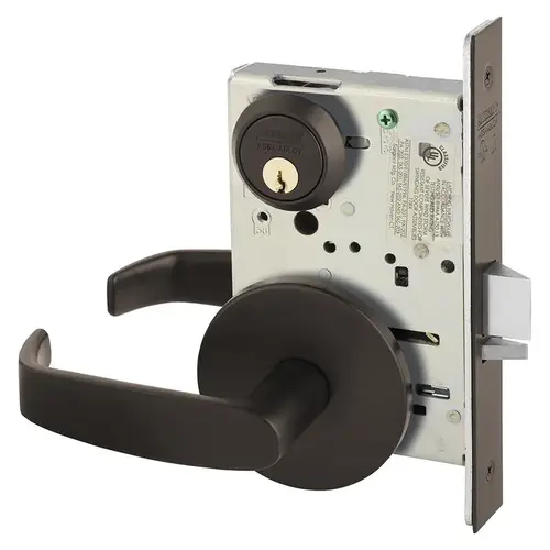 Manufacturing Mortise Lock Dark Oxidized Bronze