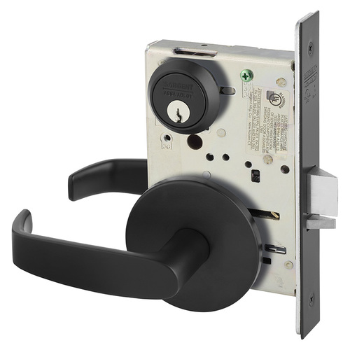 Manufacturing Mortise Lock Black Suede Powder Coat