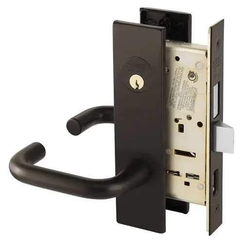 Manufacturing Mortise Lock Dark Oxidized Bronze