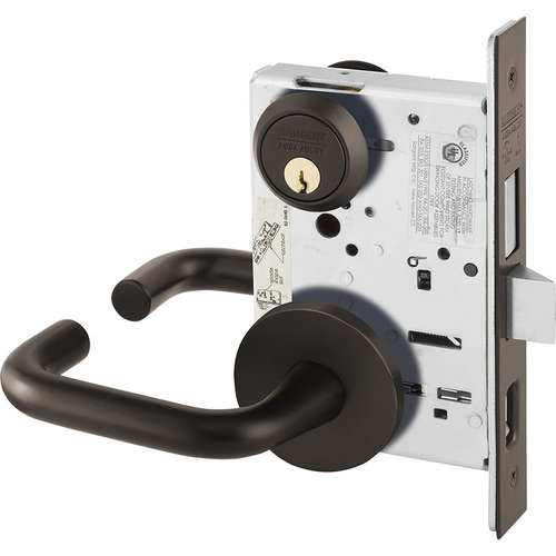 Manufacturing Mortise Lock Dark Oxidized Bronze