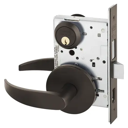 Manufacturing Mortise Lock Dark Oxidized Bronze