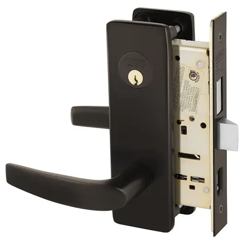 Manufacturing Mortise Lock Dark Oxidized Bronze