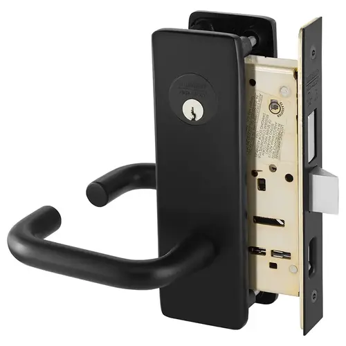 Manufacturing Mortise Lock Black Suede Powder Coat