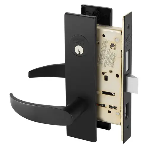 Manufacturing Mortise Lock Black Suede Powder Coat