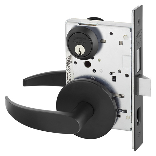 Manufacturing Mortise Lock Black Suede Powder Coat