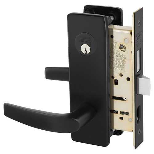 Manufacturing Mortise Lock Black Suede Powder Coat