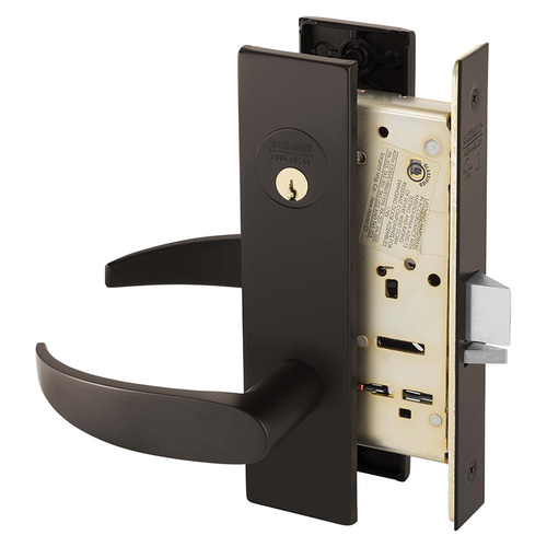 Manufacturing Mortise Lock Dark Oxidized Bronze