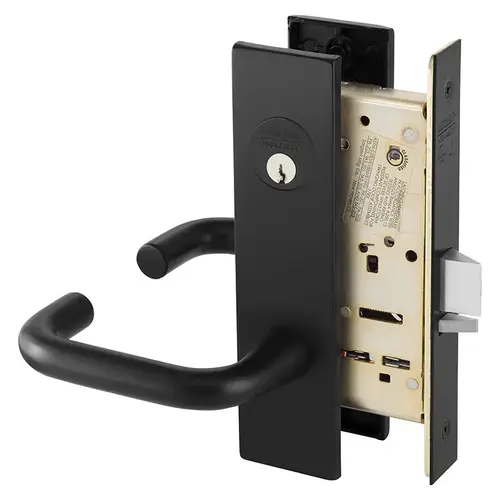 Manufacturing Mortise Lock Black Suede Powder Coat