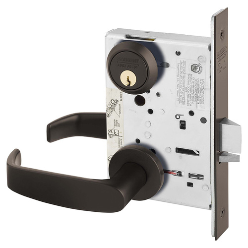 Manufacturing Mortise Lock Dark Oxidized Bronze