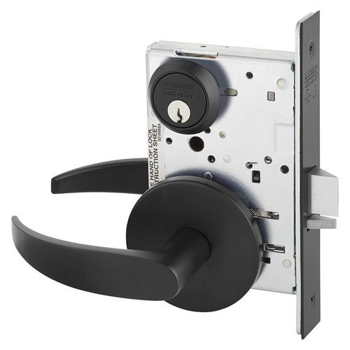 Manufacturing Mortise Lock Black Suede Powder Coat