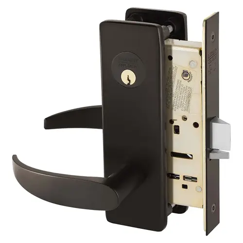 Manufacturing Mortise Lock Dark Oxidized Bronze