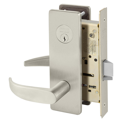 Manufacturing Mortise Lock Satin Nickel Plated Clear Coated