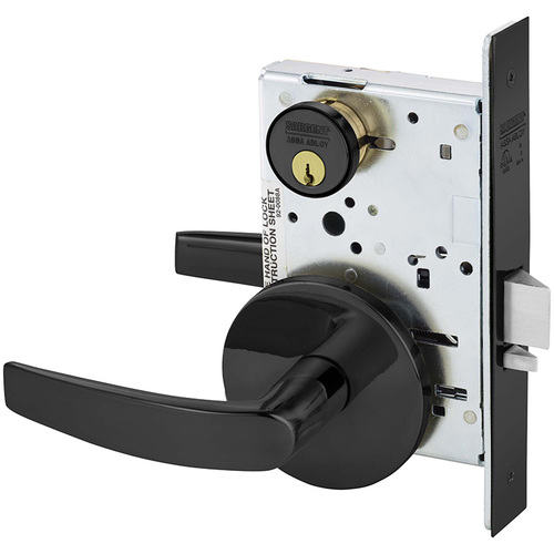 Manufacturing Mortise Lock Dark Oxidized Statuary Bronze Clear Coated