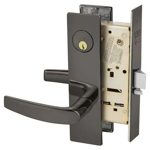 Manufacturing Mortise Lock Oxidized Satin Bronze Relieved Clear Coated