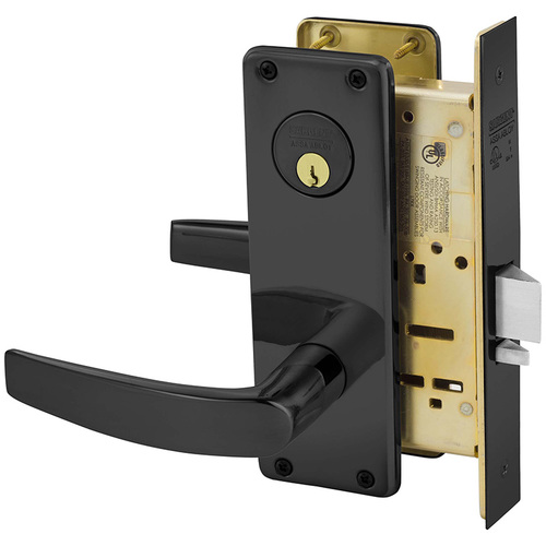 Manufacturing Mortise Lock Dark Oxidized Statuary Bronze Clear Coated