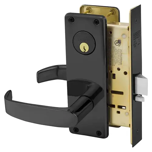 Manufacturing Mortise Lock Dark Oxidized Statuary Bronze Clear Coated