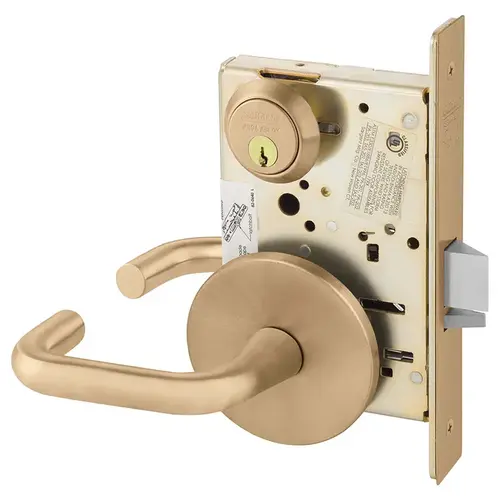 Manufacturing Mortise Lock Satin Bronze Clear Coated