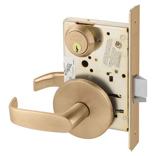 Manufacturing Mortise Lock Satin Bronze Clear Coated