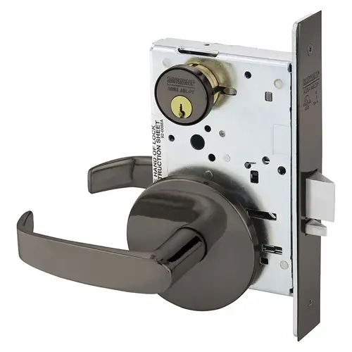 Manufacturing Mortise Lock Oxidized Satin Bronze Relieved Clear Coated