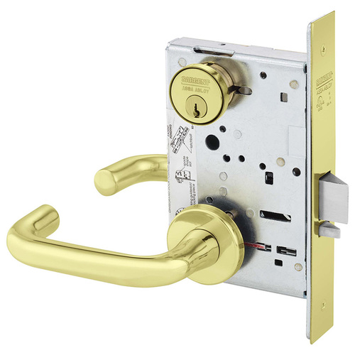 Manufacturing Mortise Lock Bright Brass