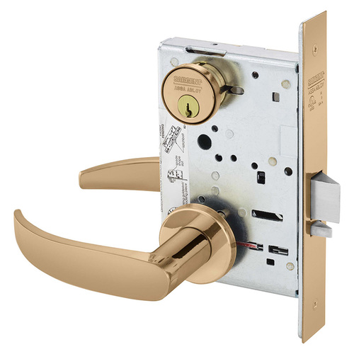 Manufacturing Mortise Lock Bright Bronze Clear Coated