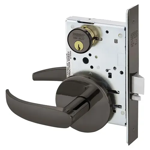 Manufacturing Mortise Lock Oxidized Satin Bronze Relieved Clear Coated