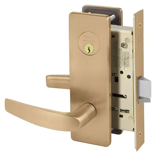 Manufacturing Mortise Lock Satin Bronze Clear Coated