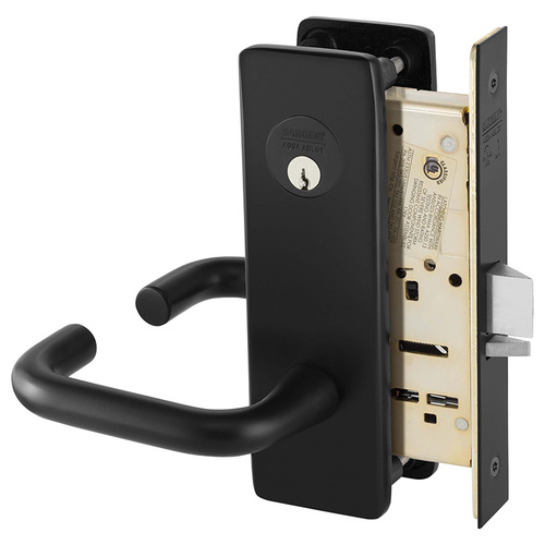 Manufacturing Mortise Lock Black Suede Powder Coat