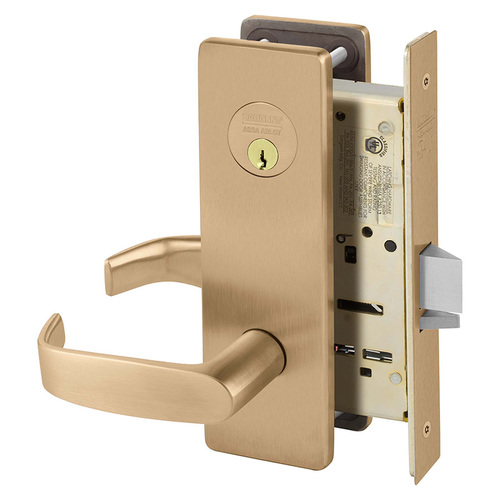 Manufacturing Mortise Lock Satin Bronze Clear Coated