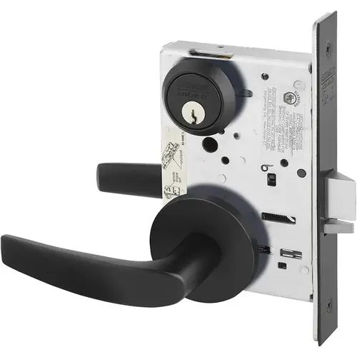 Manufacturing Mortise Lock Black Suede Powder Coat