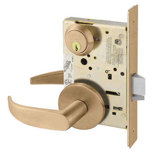 Manufacturing Mortise Lock Satin Bronze Clear Coated