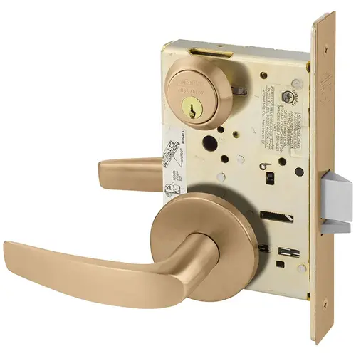 Manufacturing Mortise Lock Satin Bronze Clear Coated