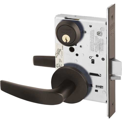 Manufacturing Mortise Lock Dark Oxidized Bronze