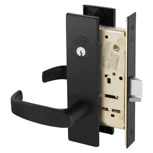 Manufacturing Mortise Lock Black Suede Powder Coat