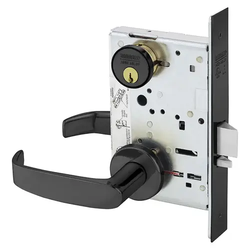 Manufacturing Mortise Lock Dark Oxidized Statuary Bronze Clear Coated