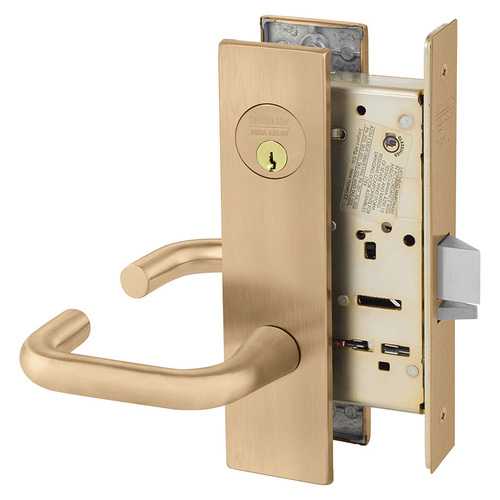 Manufacturing Mortise Lock Satin Bronze Clear Coated