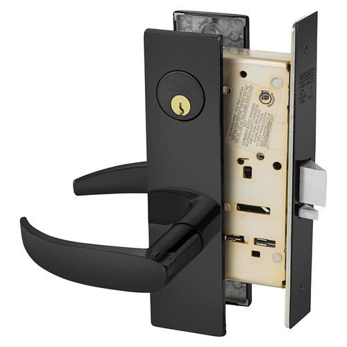 Manufacturing Mortise Lock Dark Oxidized Statuary Bronze Clear Coated