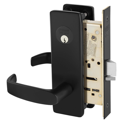 Manufacturing Mortise Lock Black Suede Powder Coat