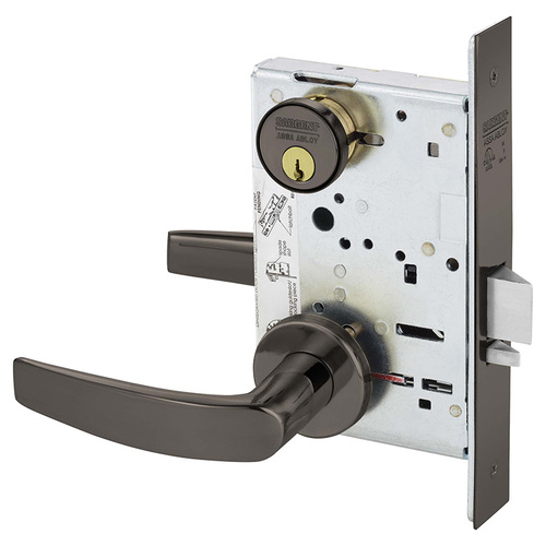 Manufacturing Mortise Lock Oxidized Satin Bronze Relieved Clear Coated