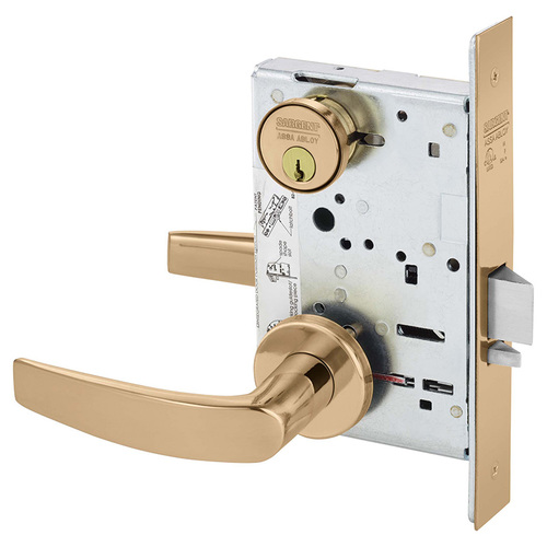 Manufacturing Mortise Lock Bright Bronze Clear Coated