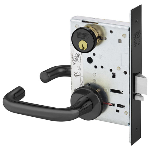 Manufacturing Mortise Lock Dark Oxidized Statuary Bronze Clear Coated